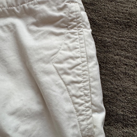 Ralph Lauren Double RL Ivory Flat Front Men Shorts - Picture 5 of 8